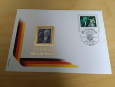 Berlin:  Sehr selten; Sonderbeleg  1999 - 50. Todestag Richard Strauss; AK