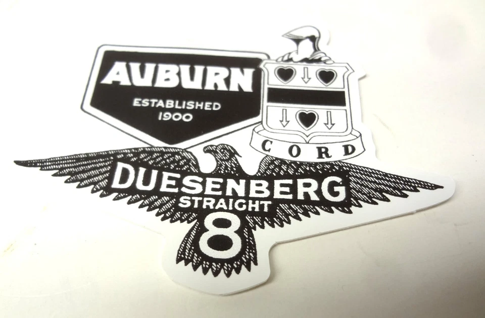 Pegatina autoadhesiva Speedster 810 812 J 8 SJ 851 852 EL cable castaño rojizo Duesenberg Foto 4 de 4