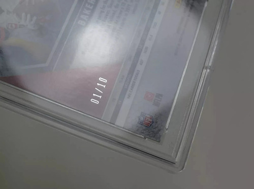 2020 Panini Prizm Gold 01/10 Baker Mayfield PSA 10 - Picture 3 of 3