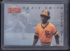 1993 Upper Deck #TN7 Ozzie Smith Then and Now Hologram
