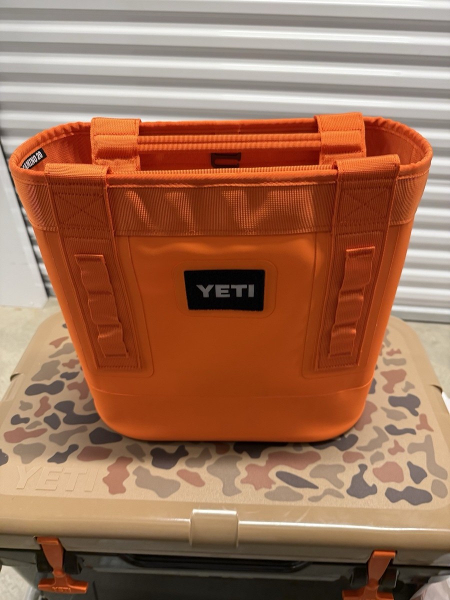 Yeti Hopper Flip 18 Soft Cooler - King Crab Orange - With Sidekick