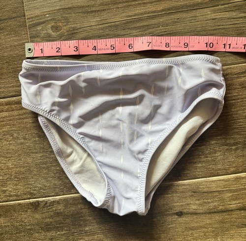 Disney Store Frozen Elsa 3 PC Swimsuit Girl Size 7/8 Purple Skirt Two Piece - Picture 15 of 16
