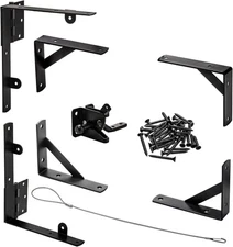 Anti Sag Gate Frame Kit  Gate Corner Bracket Heavy Duty Brace Gate Hardware wit