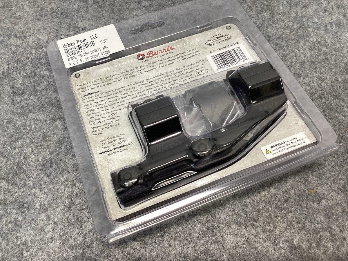 Burris AR-P.E.P.R QD 30mm Scope Mount - 410342 for sale