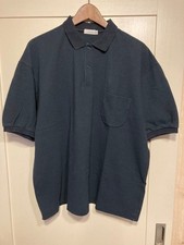nanamica Navy Polo Shirt M - Oversized, Excellent Condition