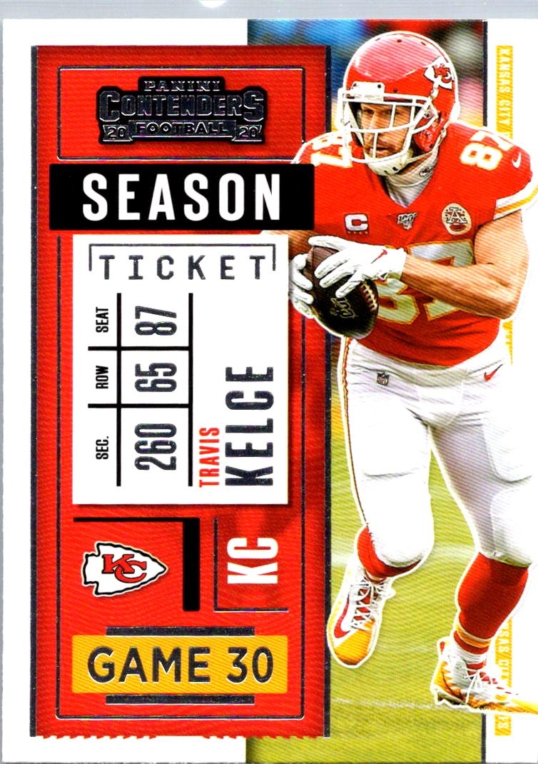 2020 Panini Contenders #4 Travis Kelce