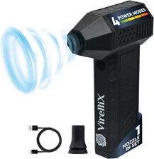 3nd Generation  Violent Blower Mini Turbo Jet Fan Handheld Brushless Motor 130