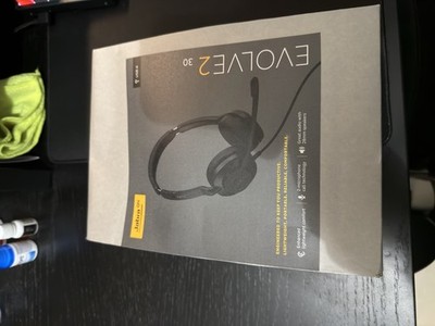 Jabra Evolve2 30 SE Wired UC Mono Noise Cancelling Over the Ear Headset USB A