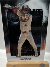 Topps Chrome Night Terrors Insert Mike Trout #NT-10 Los Angeles Angels 2025