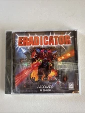 Eradicator New PC Computer Video Game IBM Microsoft Shooting Action 1996 NEW