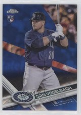 2017 Topps Chrome Blue Wave Refractor 36/75 Daniel Vogelbach Dan #86 3y0