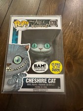 Funko Pop Cheshire Cat #178 Disney Alice in Wonderland GITD BAM! EXCLUSIVE 