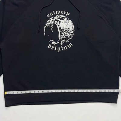 Raf Simons Archive Redux AW01 Riot Antwerp Belgium Hoodie Size 2