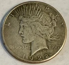 1922 Peace Silver Dollar – 90% Silver – U.S. Coin