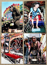 4 x Archiv Foto GEISTERBAHN - Kirmes Grüne Hölle Geister-Rikscha Tanz der Teufel