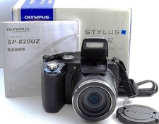 NEAR MINT w/BOX Olympus Stylus SP-820UZ iHS Black 14MP 40x Zoom Camera JAPAN