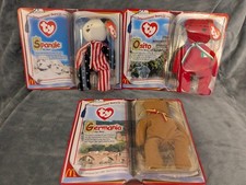 Complete Set of 3 McDonalds 2000 International Bears II - Spangle Osito Germania