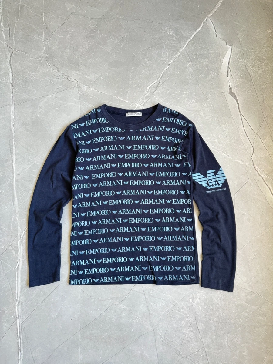 25+ Emporio Armani Men's Long Sleeve T-Shirts for sale | Updated