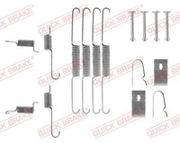 ZubehöRsatz Bremsbacken Quick Brake 105-0663 FüR 323 Mazda BF 3 Hatchback BF103