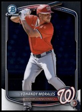 2025 Bowman Draft #BDC-177 Yohandy Morales Chrome *Fresh from Pack!*