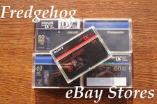 5 x Marques Variées DVM-60 Mini DV Caméscopes Numériques Bandes / Cassettes