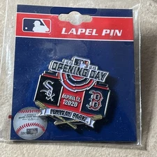 2020 Opening Day pin White Sox Red Sox at Fenway Park MLB