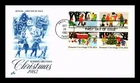 DR JIM STAMPS US COVER CHRISTMAS CHILDREN PLAYING FIRST DAY ISSUE SETENANT