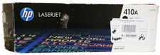 HP LaserJet 410A Black CF410A Toner Cartridge With Open Box