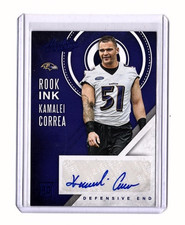 Kamalei Correa RC 2016 Panini Absolute #28 Rook Ink Blue Auto