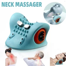 Massager New Neck Relaxer Portable Shiatsu Massage Pillow Cervical CW