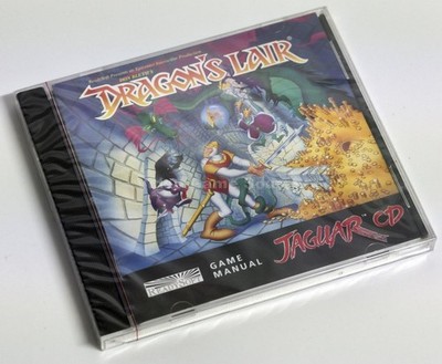 Atari Jaguar Dragon's Lair Game CD *Original versiegelt