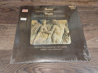 Mozart Haydn Vienna Philharmonic Herbert Von Karajan 1977 Shrink Vinyl Record