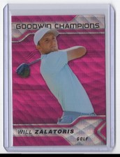 2023 UD Goodwin Champions Pink Wave Will Zalatoris #P6