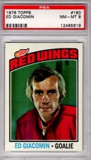 1976 Topps Ed Giacomin PSA 8 NM-Mt # 160