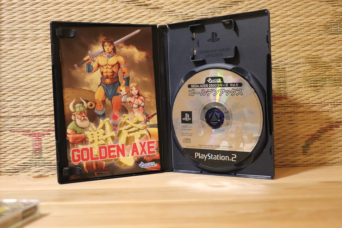 Golden AXE Sega Ages 2500 series Complete Set! Japan Golden AXE Sega Ages 2500 series Complete Set! Japan