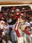 Jerry Rice SF 49ers Legend HOF 8X10 PHOTO Autographed, NFL hologram Certificate. — photo 2