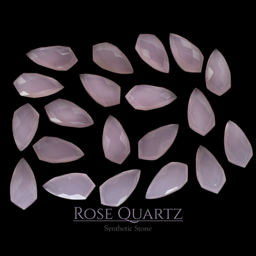 Perles En Quartz Rose Brut - Tailles Irrégulières 44x18mm Et 36x20mm - Pour Bijoux Et Artisanat