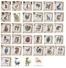 The DM Collection Coasters Animal Bird Drinks Coasters Daniel Mackie