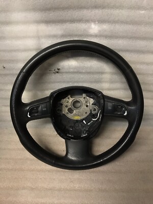 05-08 Audi A4 Steering Wheel OEM Sport Perforated Multi Function Control 06 07