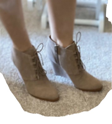 franco sarto grey booties