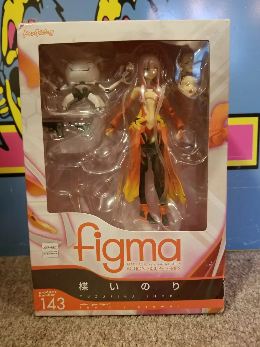  Max Factory Guilty Crown: Inori Yuzuriha Figma Action Figure :  Toys & Games