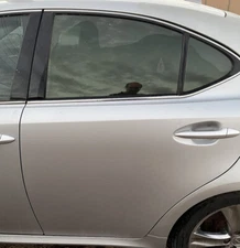 Driver Left Rear Side Door 2006-2013 LEXUS  IS250 Silver. OEM