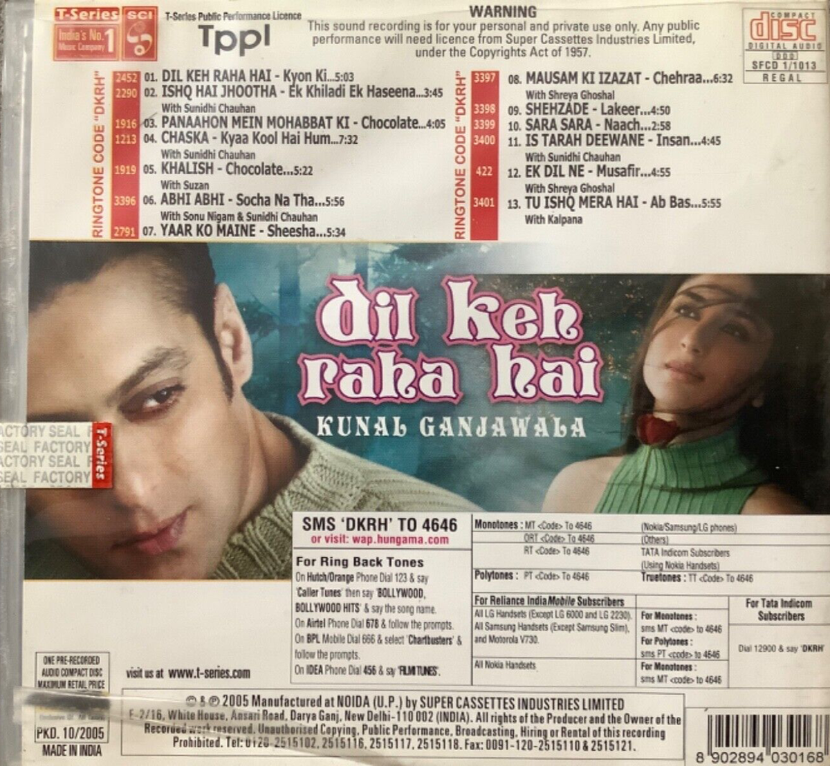 Kunal Ganjawala Dil Keh Raha Hai Lyrics Hai Dil Deewane Keh Raha