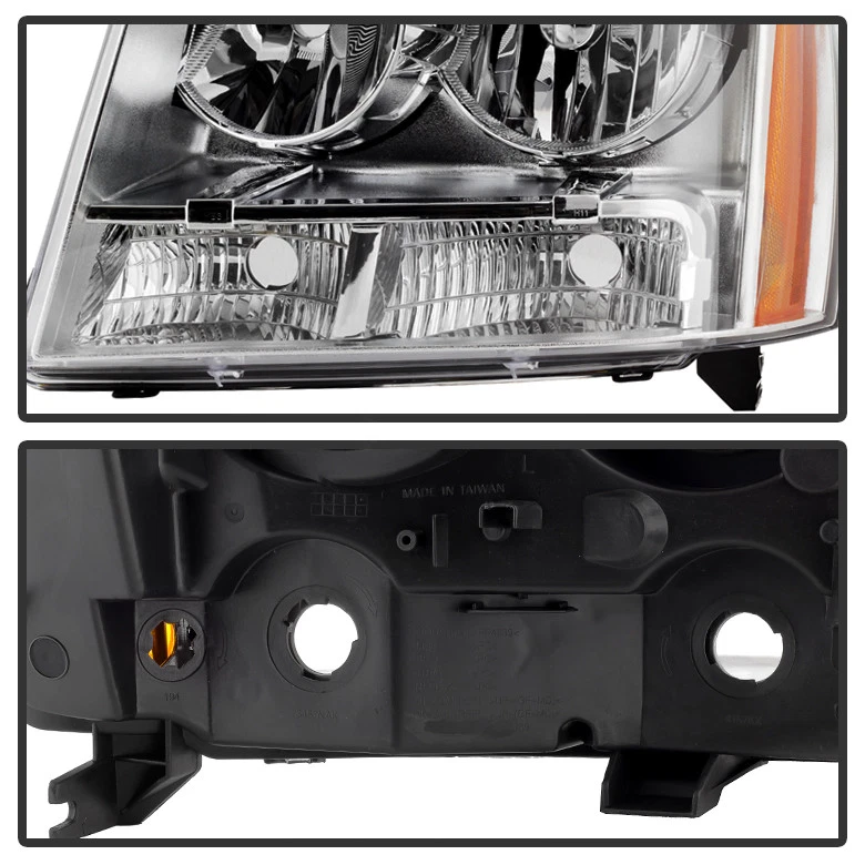 Faros delanteros izquierda+derecha Chevy Suburban 1500 Avalanche Tahoe 2007-2014 Foto 4 de 4