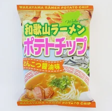 10542Made in japan Potato Chip Pork bone soy sauce flavor (120g)×4