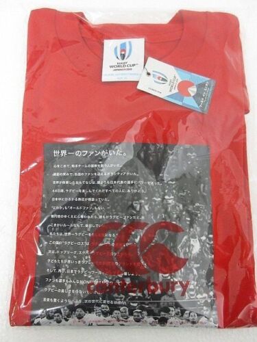 / Canterbury Rugby World Cup Japan National Team Memorial T-Shirt Commemorating