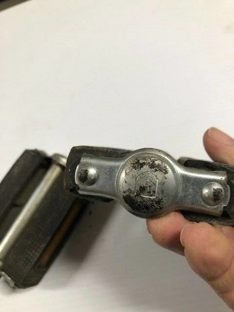  Pedales BIKE EXTRAS de colección 1/2” PARA LA MAYORÍA DE LAS BICICLETAS HECHAS EN Estados Unidos goma dura ee. uu.  Foto 4 de 4