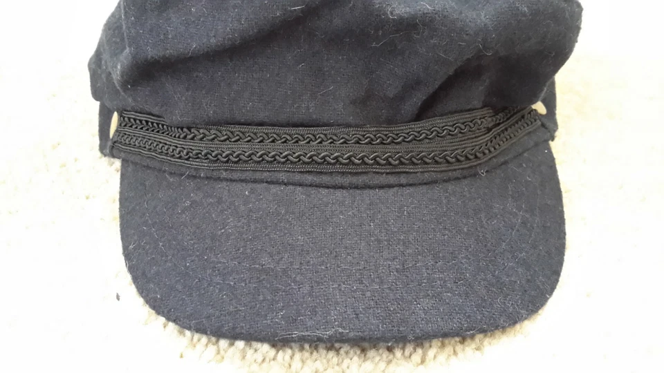 Apt 9 Fishing Captain Style Navy Hat Cap  Wool Blend # 110188 Pre-owned - Image 2 of 4