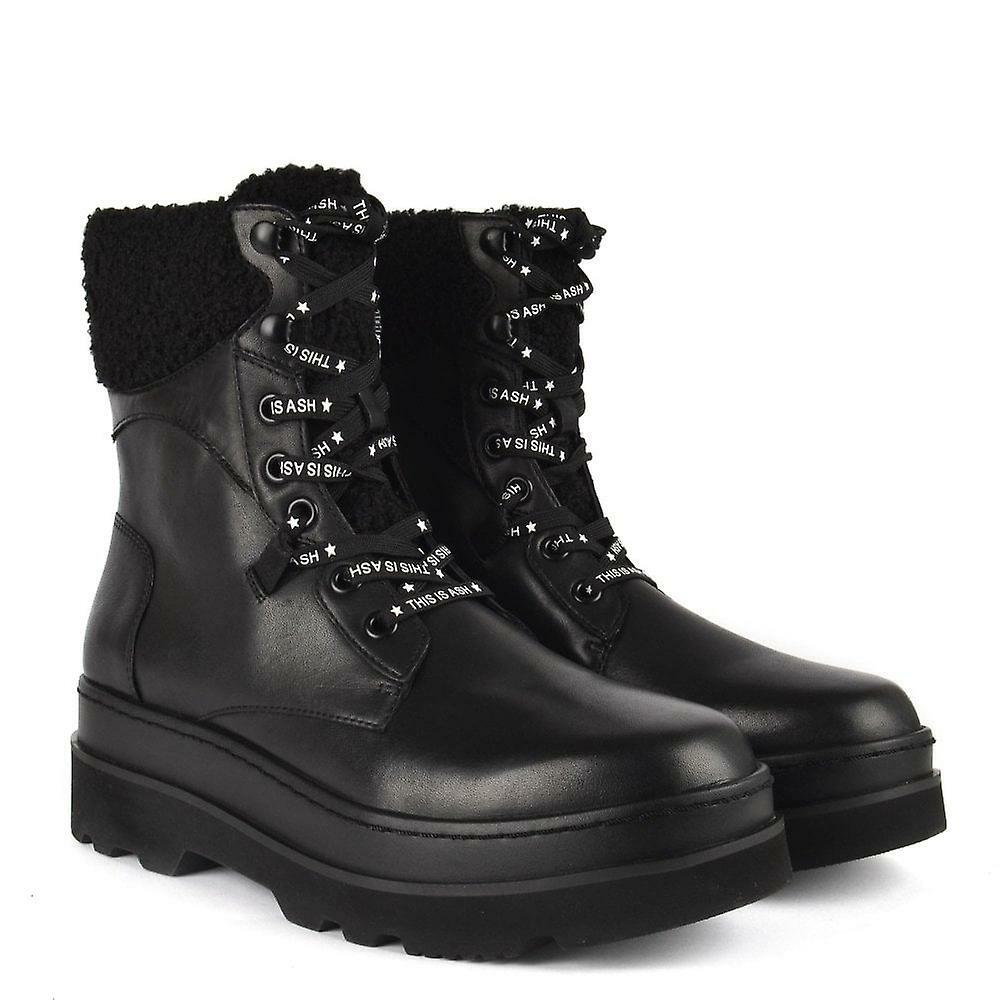 Ash Siberia Faux Fur \u0026 Leather Combat 