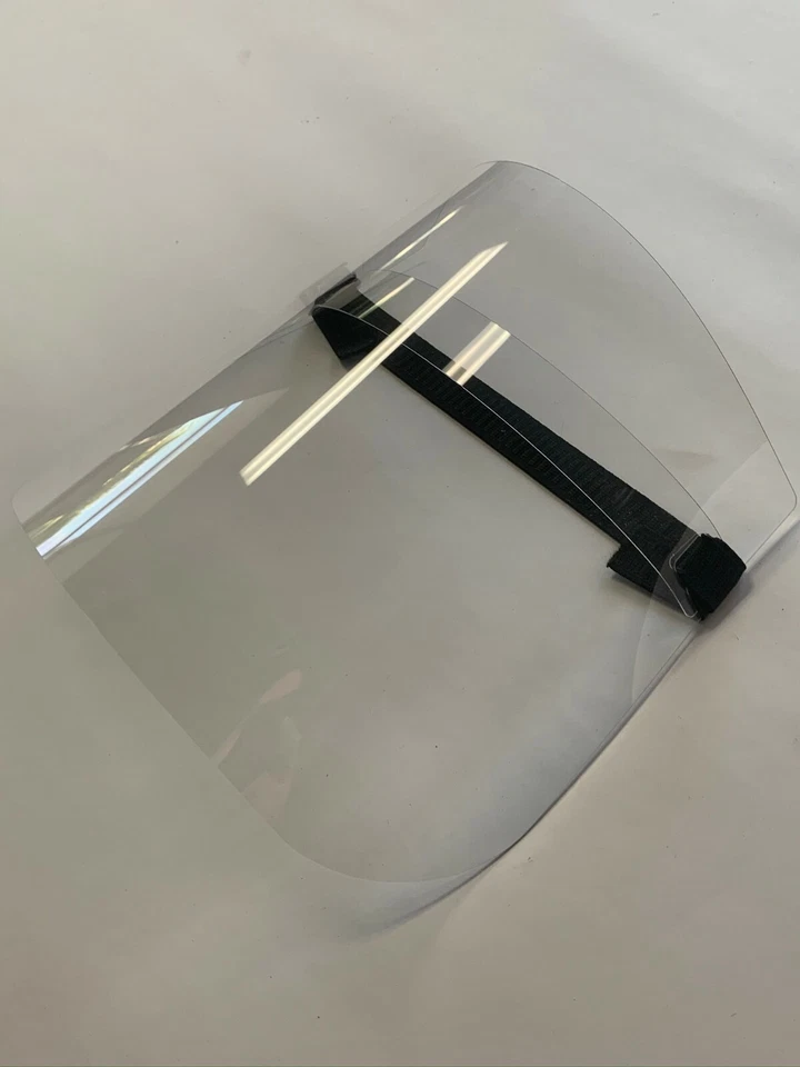 2pc CLEAR FACE SHIELD Ships fast from USA Medical Facemask Eye Protector PPE V2 - Image 2 of 4